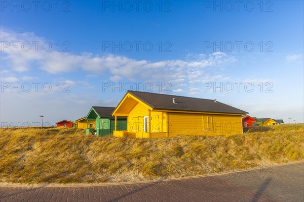 Colourful bungalow holiday homes