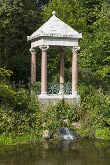 Danube Temple at the outflow of the Danube into the Brigach