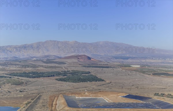 Plateau between Merom Golan and Mount Hermon