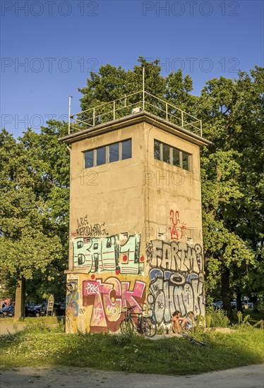 Old GDR watchtower