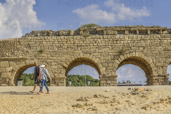 Aquaeduct on the beach