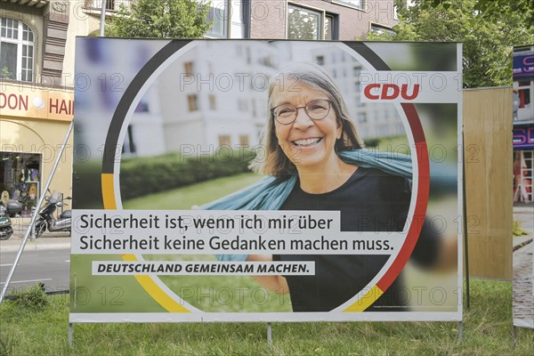 CDU election poster