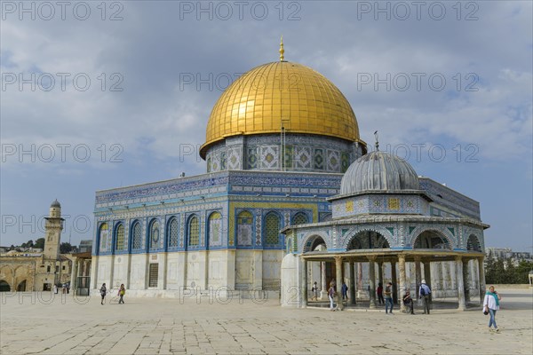 Dome of the Rock with Chain Dome