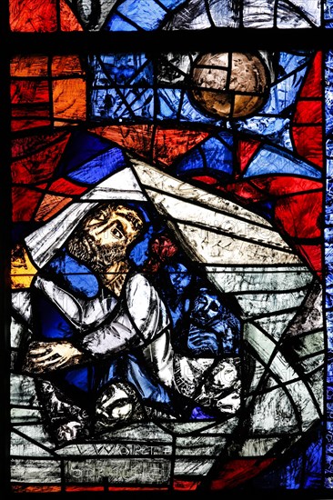 Window of Promise by Peter Valentin Feuerstein in Ulm Minster