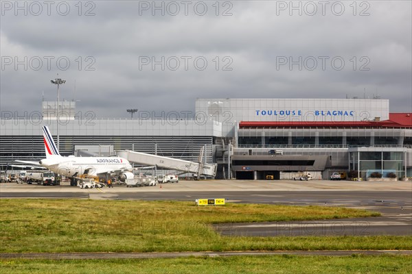 Terminal of Toulouse Blagnac Airport