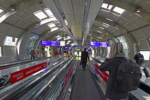 Treadmills to the long-distance train station