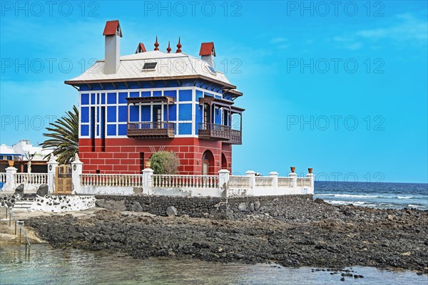 Blue House in Arrieta