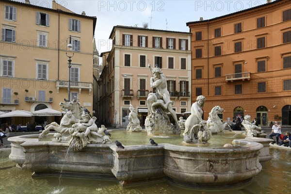 Fountain in the Piazza Navona