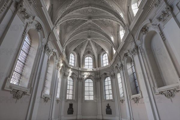 Stucco ceiling in the east choir of St Egidien's Church