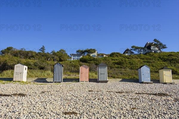 Colorful Beach Cabins