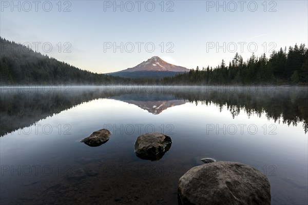 Three stones in the water