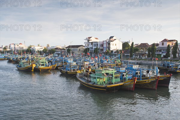 Fishing boats in the harbour