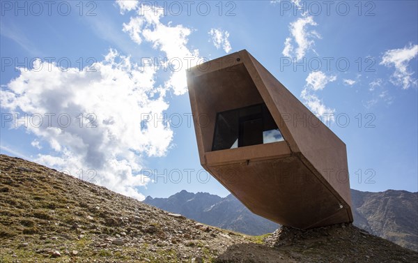 Pass Museum at the top of the Timmelsjoch High Alpine Road