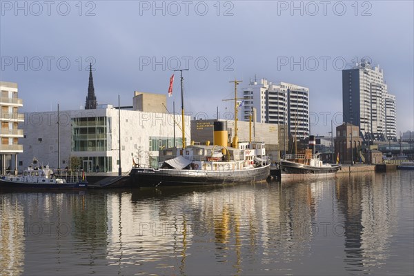 Traditional ships in the new harbour