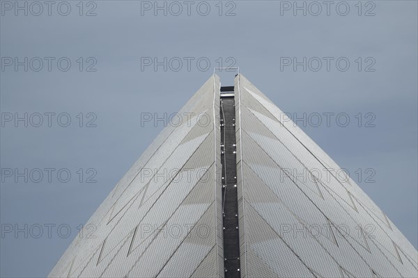 Close up of one of the sails of the Sydney Opera House