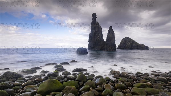 Volcanic rock formations