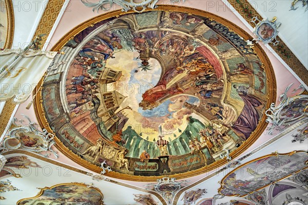 Ceiling frescoes