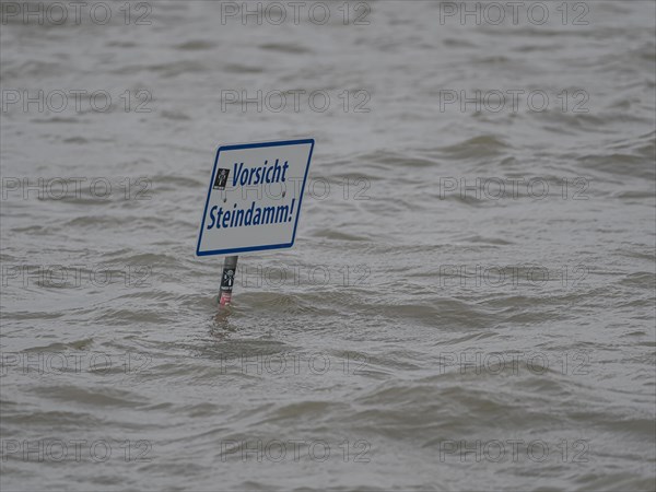 North Sea at storm surge