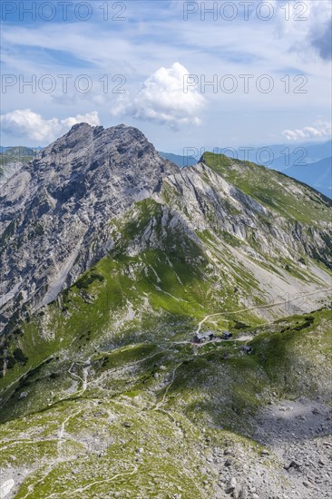 View of the Lamsenjochhuette