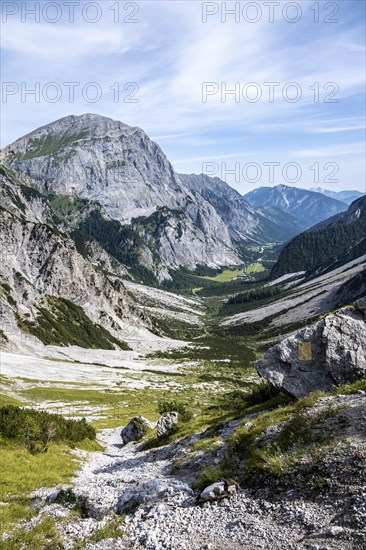 Mount Sonnjoch in the Grammaital