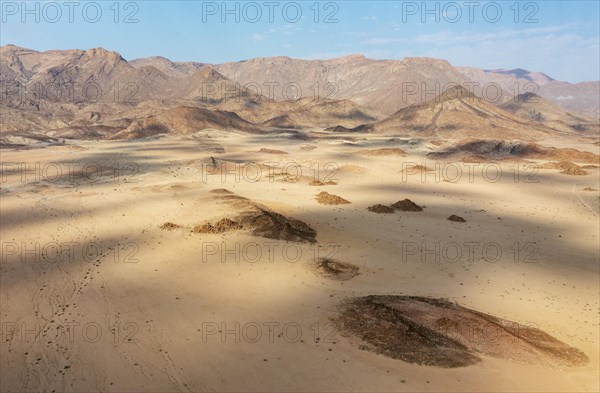 Arid plains and the Brandberg