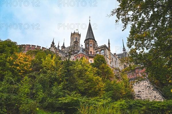 Marienburg Castle built in neo-Gothic style in Pattensen