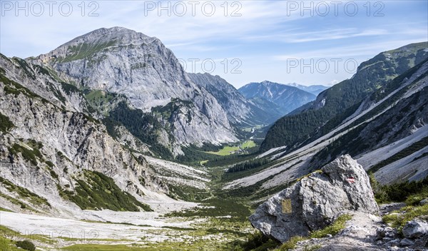 Mount Sonnjoch in the Grammaital