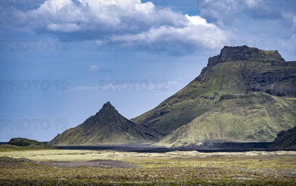 Landscape with mountains