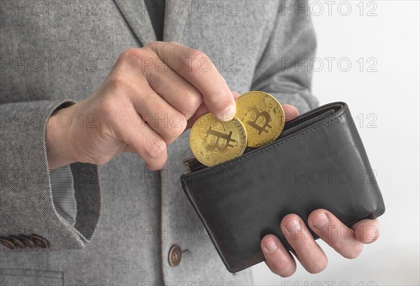 Businessman wearing a suit