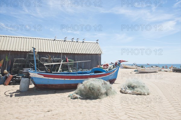 Fishing boats in Armacao de Pera