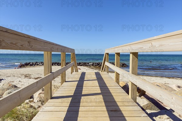 Wooden Walkway to the Beach