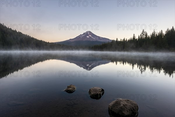 Three stones in the water