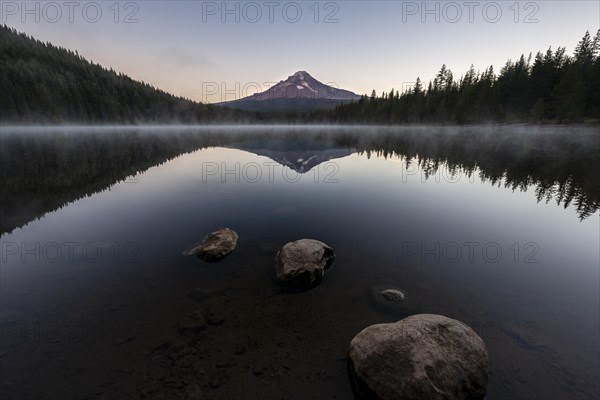 Three stones in the water