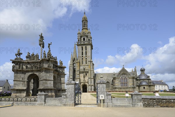 Church and Calvaire in Pleyben