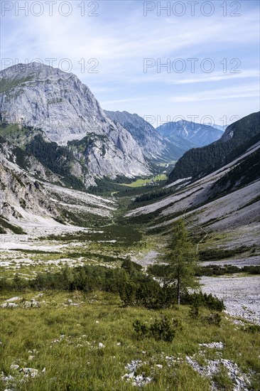 Mount Sonnjoch in the Grammaital