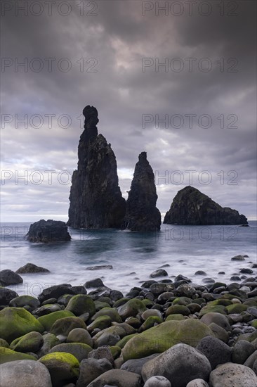 Volcanic rock formations