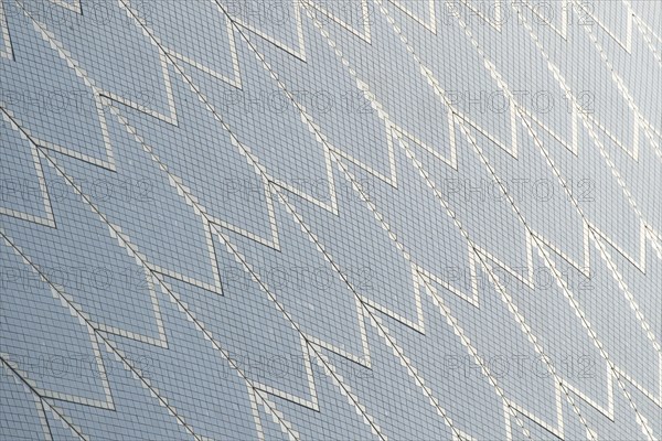 Close up of one of the sails of the Sydney Opera House