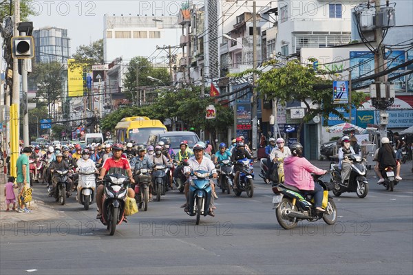 Traffic in Saigon