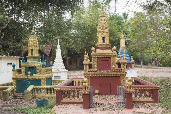 Mausoleums at Angkor Wat