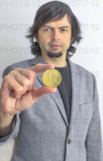 Businessman wearing a suit