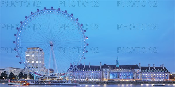 London Eye by night