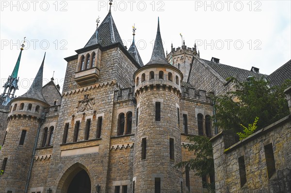 Marienburg Castle built in neo-Gothic style in Pattensen