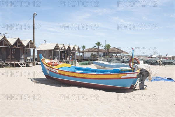 Fishing boats in Armacao de Pera