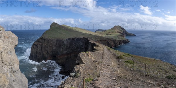 Hiking trail and view