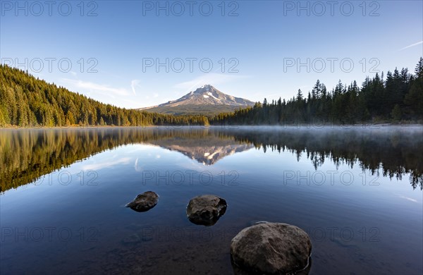 Three stones in the water