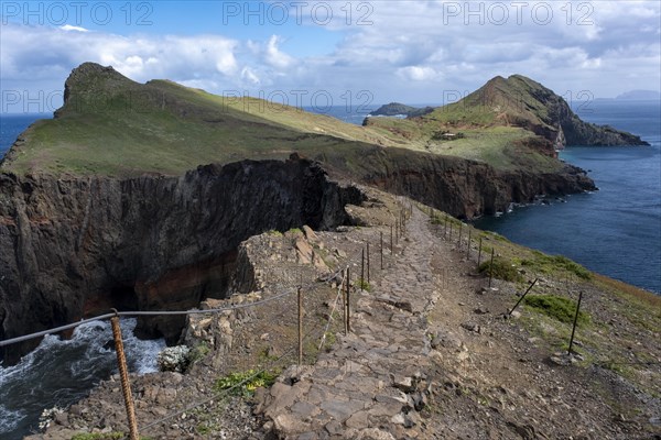 Hiking trail and view