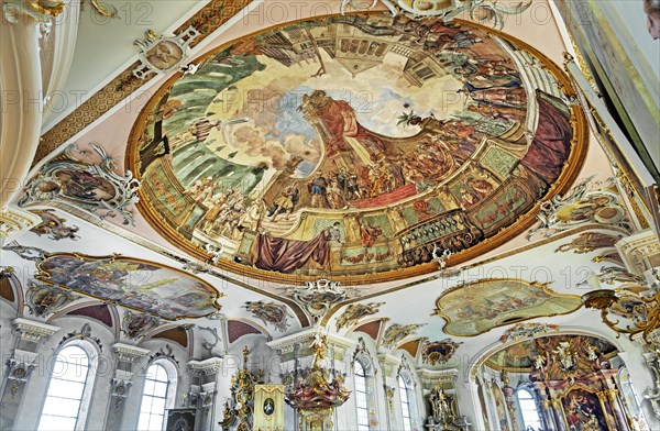 Ceiling frescoes