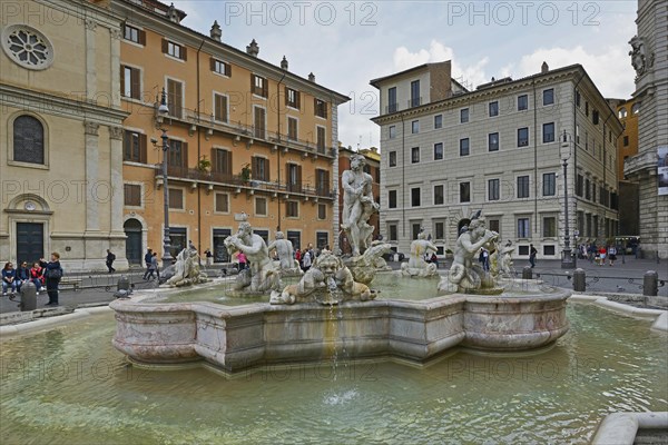Fountain in the Piazza Navona