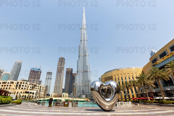 Dubai Burj Khalifa Kalifa Skyscraper Skyline Architecture Mall in Dubai