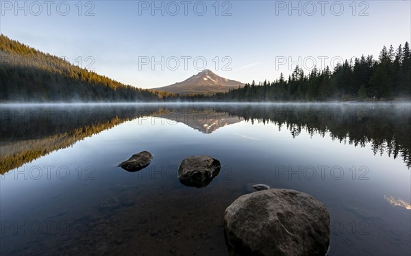 Three stones in the water